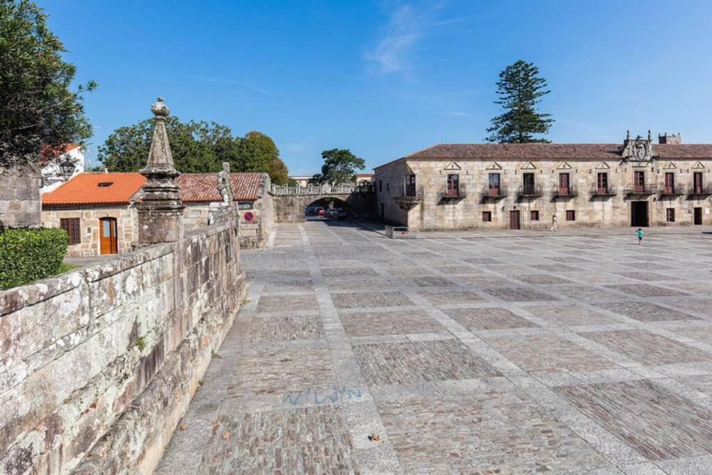 Casa amplia frente a la playa Cambados Exterior foto
